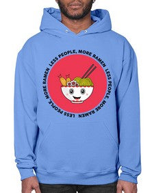 Less People More Ramen 1283# - Ramen- Hoodie