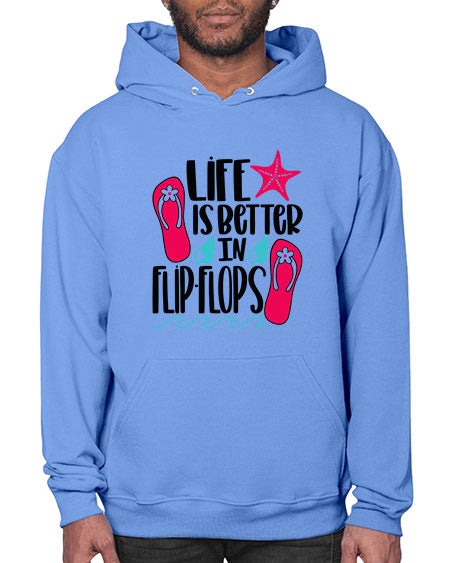 Life Is Better Is FlipFlops Style 31# - summer- Hoodie