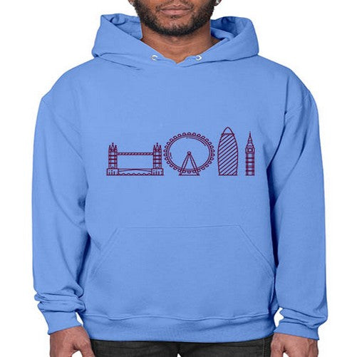 London 1157# - cities- Hoodie