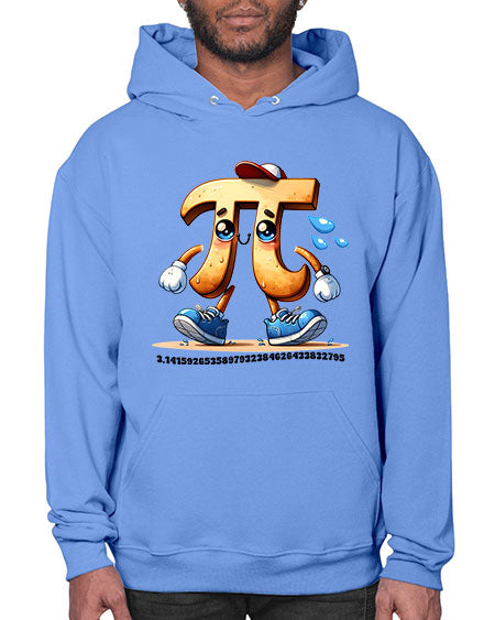 Long Running Pi Symbol Funny 27# - pi- Hoodie