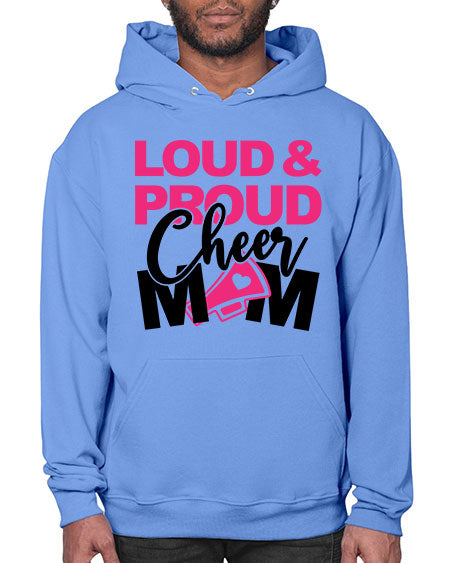 Loud Proud Cheer mom 765# - cheer- Hoodie