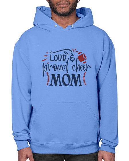 Loud proud cheer mom 1534# - cheer- Hoodie