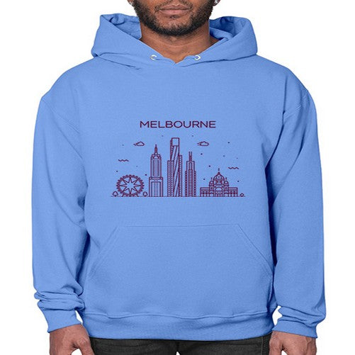 Melbourne 1269# - cities- Hoodie
