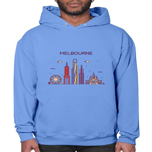 Melbourne 1272# - cities- Hoodie