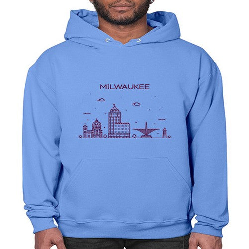 Milwaukee 1300# - cities- Hoodie