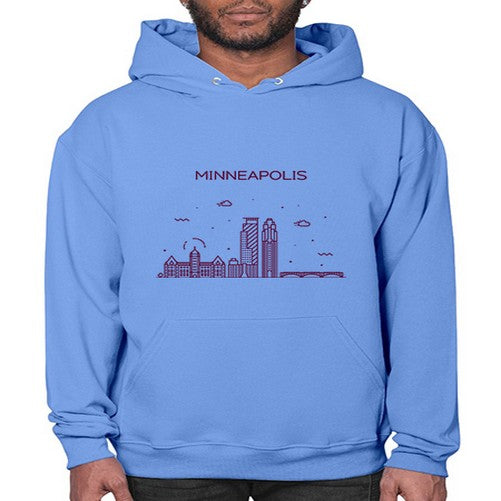 Minneapolis 1305# - cities- Hoodie