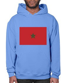 Morocco 1351# - world flags- Hoodie
