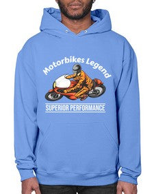 Motorbikes legend 45# - motorcycle- Hoodie