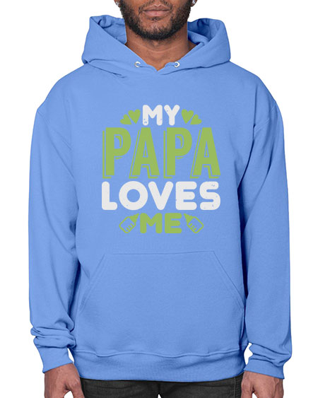 My Papa Loves Me Style 159# - baby- Hoodie