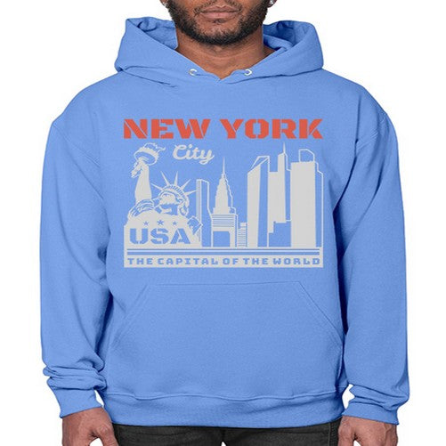 New York 1466# - cities- Hoodie