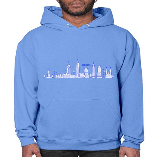 New York 1476# - cities- Hoodie