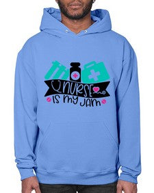Nurse Is My Jam Style Style 1163# - nurse- Hoodie