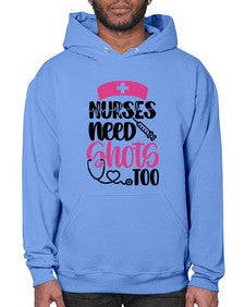 Nurses Need Shots Too Style Style 1252# - nurse- Hoodie
