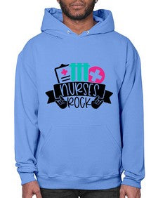 Nurses Rock Style Style 1253# - nurse- Hoodie