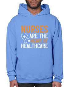 Nurses are the heart of healthcare Style 1228# - nurse- Hoodie