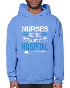 Nurses are the hospitality of the hospital Style 1233# - nurse- Hoodie