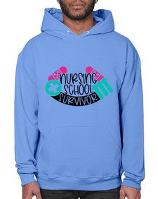 Nursing School Survivor Style Style 1280# - nurse- Hoodie