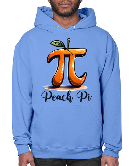 Peach Pi Math Teacher 32# - pi- Hoodie