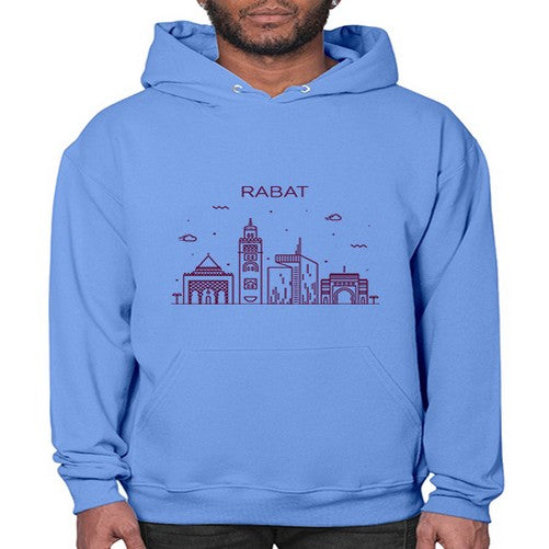Rabat 1704# - cities- Hoodie