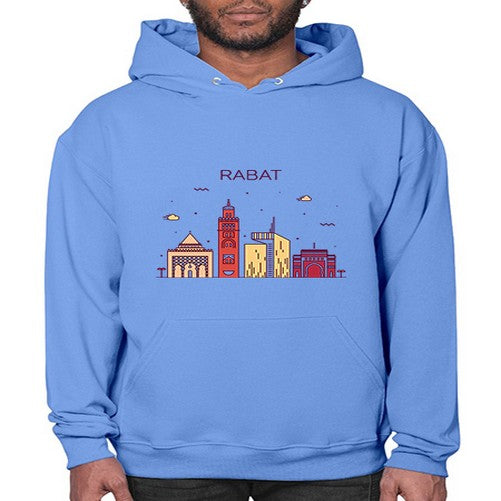 Rabat 1706# - cities- Hoodie