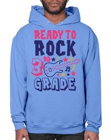 Ready To Rock third 738# - third grade- Hoodie