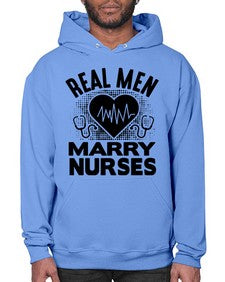Real men Style 1349# - nurse- Hoodie