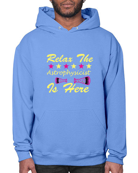 RelaxTheAstrophysicistIsHereScience tshirt design Sciencetshirtdesign 151# - general science- Hoodie