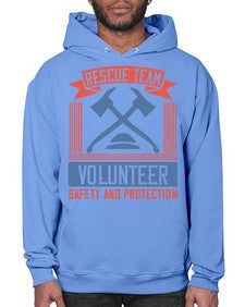 Rescue Team Volunteer Safety And Protection Style 33# - volunteer- Hoodie