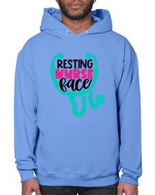 Resting Nurse Face Style Style 1355# - nurse- Hoodie