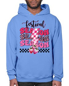 Retro Strawberry Festival Season 1505# - strawberry- Hoodie