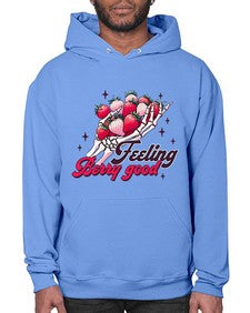 Retro Summer Doing My Berry 1506# - strawberry- Hoodie