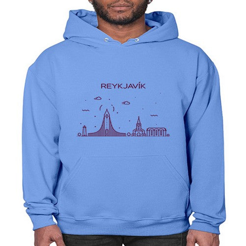 Reykjavik 1716# - cities- Hoodie