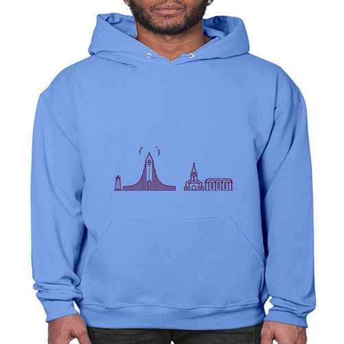 Reykjavik 1717# - cities- Hoodie