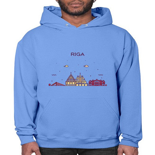 Riga 1729# - cities- Hoodie