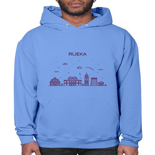 Rijeka 1730# - cities- Hoodie