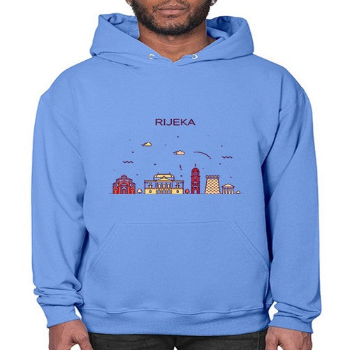 Rijeka 1732# - cities- Hoodie