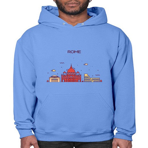 Rome 1750# - cities- Hoodie