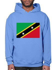 Saint Kitts and Nevis 1764# - world flags- Hoodie