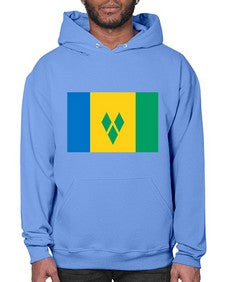 Saint Vincent and the Grenadines 1767# - world flags- Hoodie