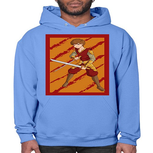 Samurai boy 95# - anime- Hoodie