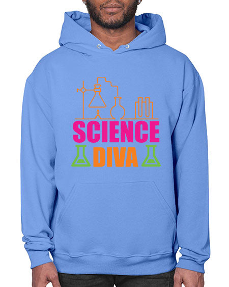Science Diva 127# - general science- Hoodie