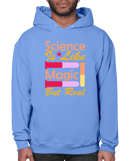 ScienceIsLikeMagicButScience tshirt design Sciencetshirtdesign 50# - general science- Hoodie
