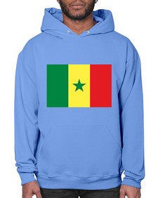 Senegal 1811# - world flags- Hoodie