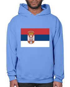 Serbia 1818# - world flags- Hoodie