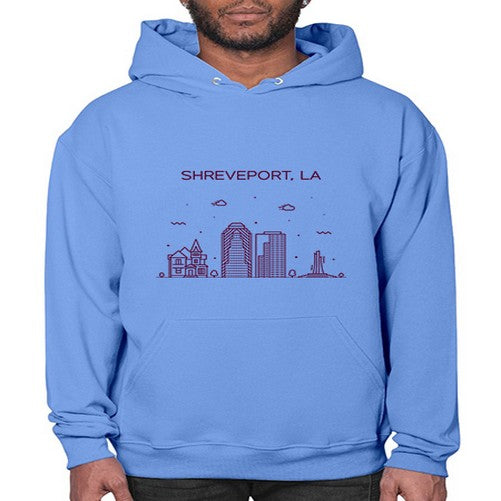 ShreveportLA 1838# - cities- Hoodie