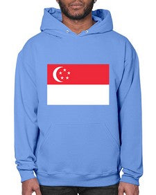 Singapore 1842# - world flags- Hoodie