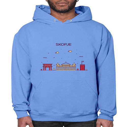 Skopje 1852# - cities- Hoodie