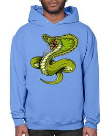 Snake 208# - cartoon animals- Hoodie