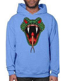 Snake 212# - cartoon animals- Hoodie