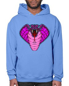 Snake 214# - cartoon animals- Hoodie